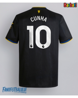 Manchester United Matheus Cunha #10 Tricou Fotbal Replică 2025-26 Barbati Treilea